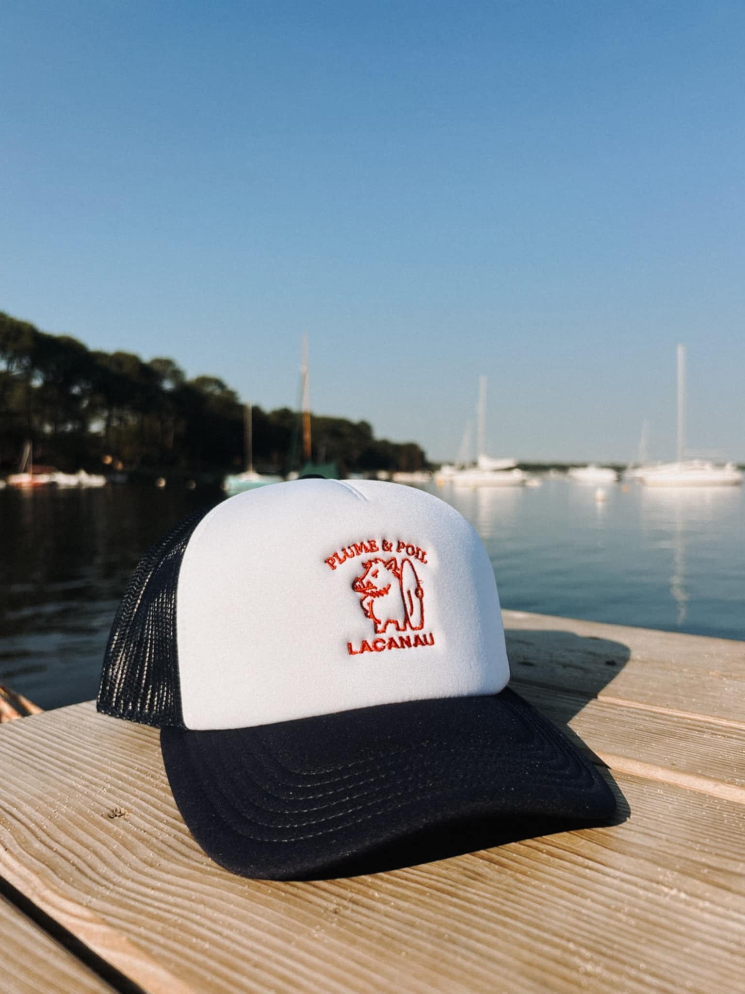 Casquette - Wildboar Navy / Blanc