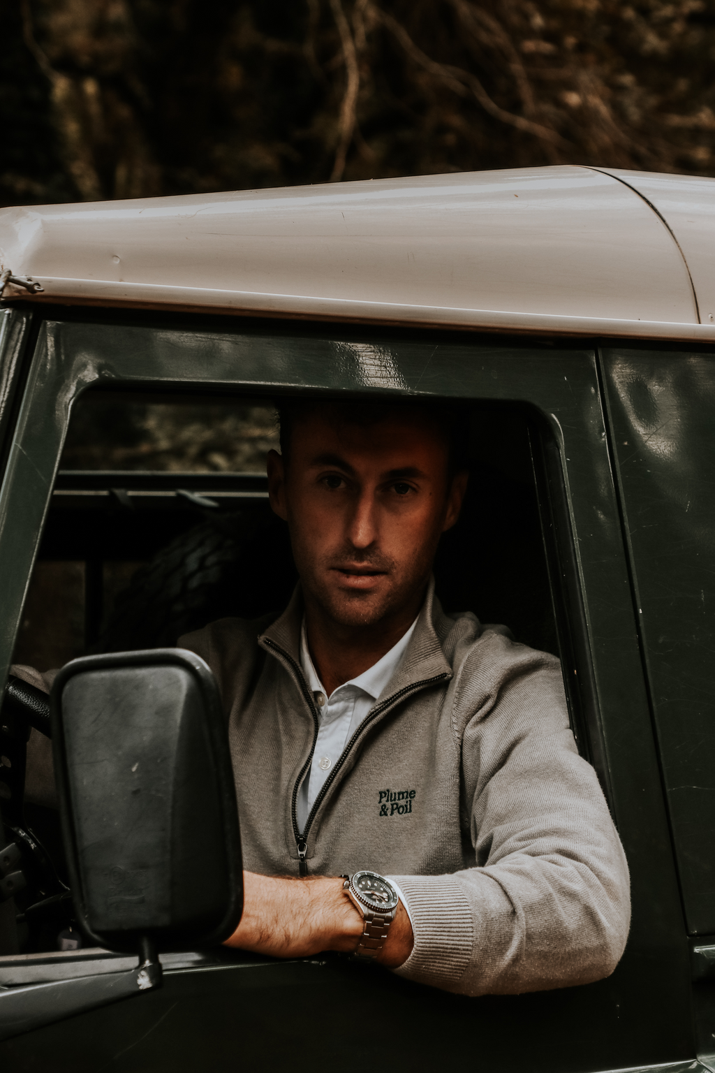 Pull Camionneur - Gris