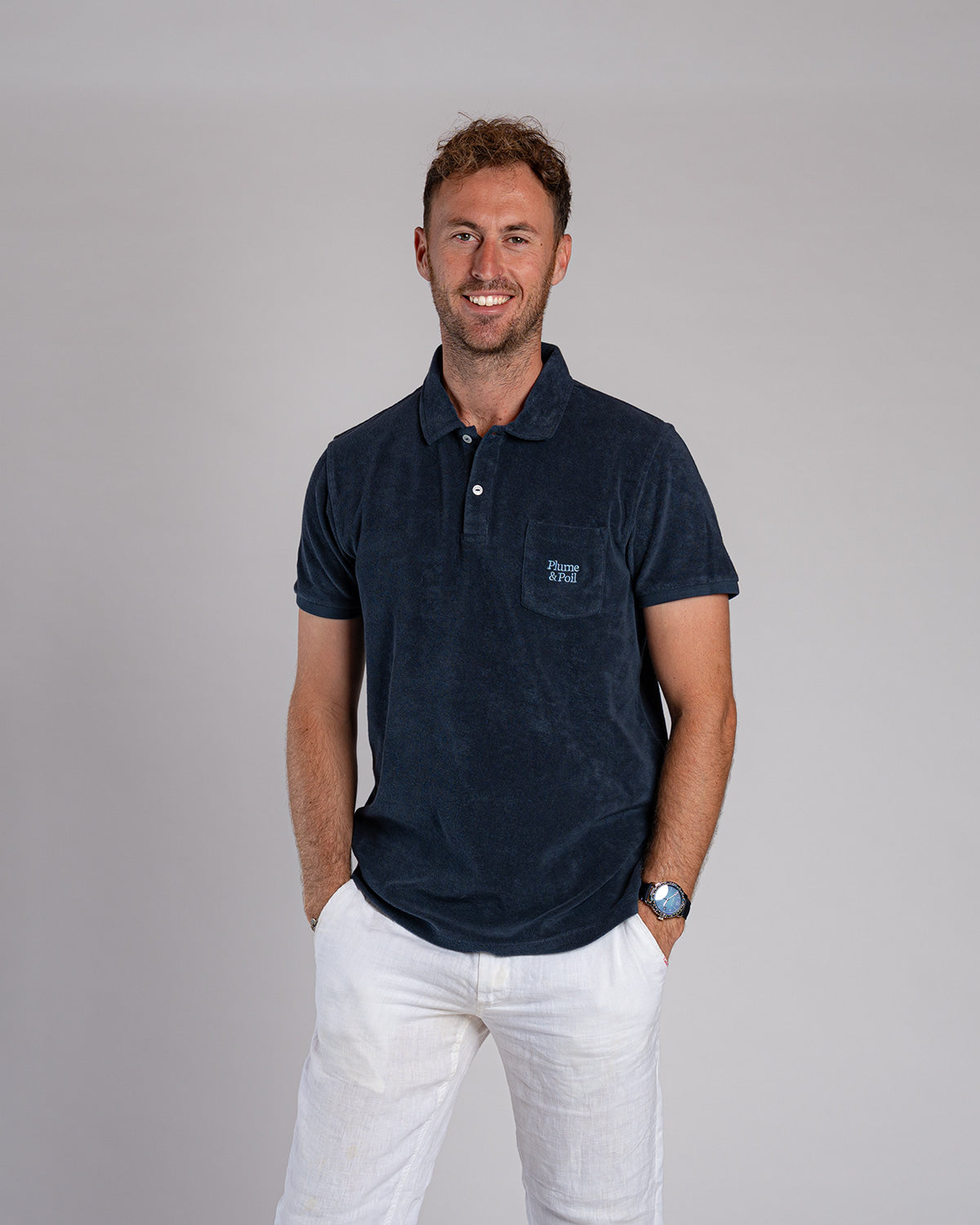 Polo - Eponge Navy