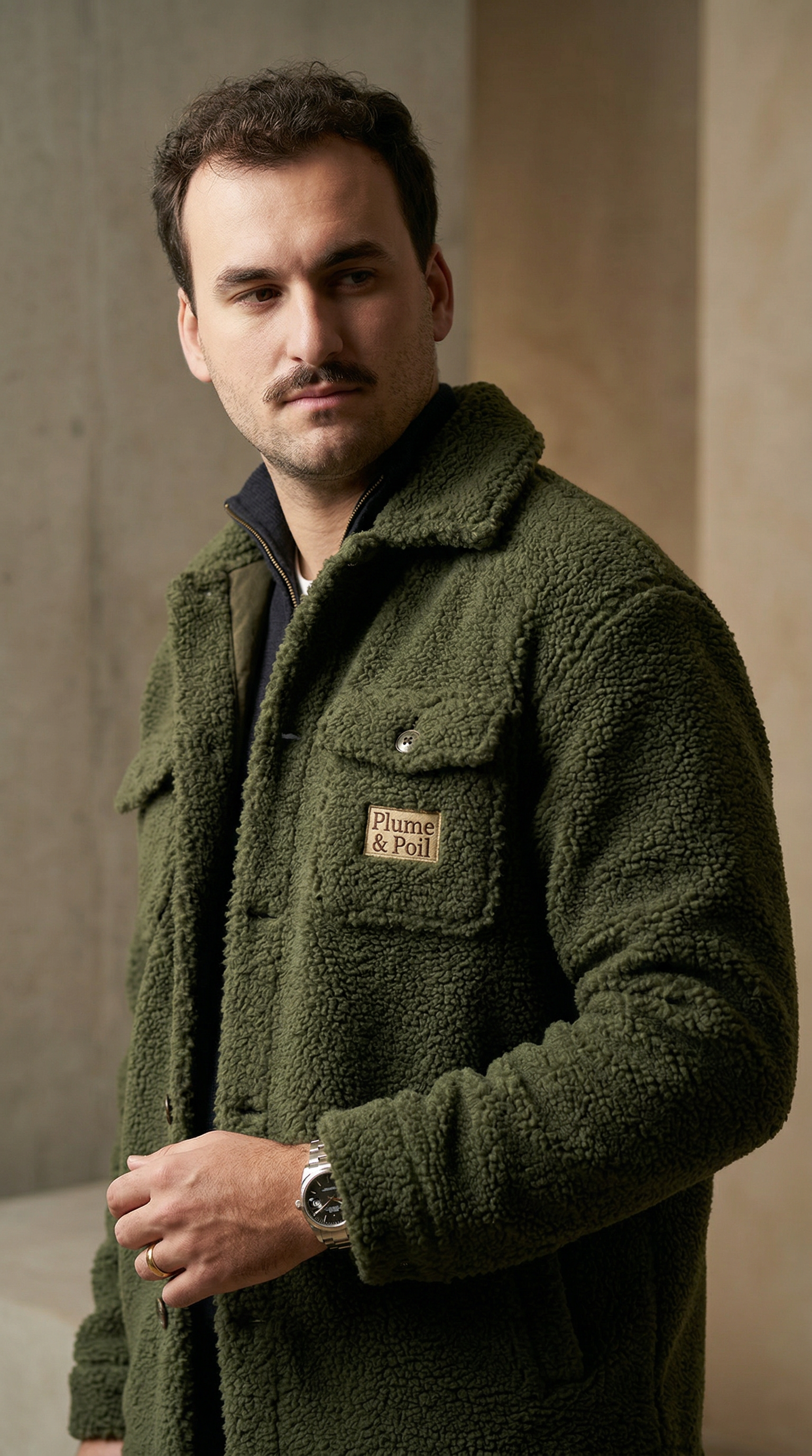 Surchemise en Sherpa