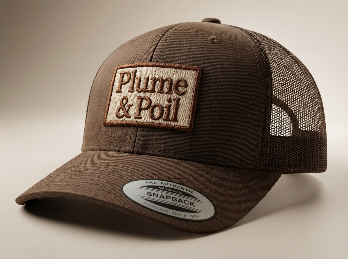 RETRO TRUCKER CAP MARRON