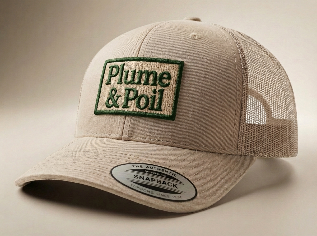 RETRO TRUCKER CAP BEIGE