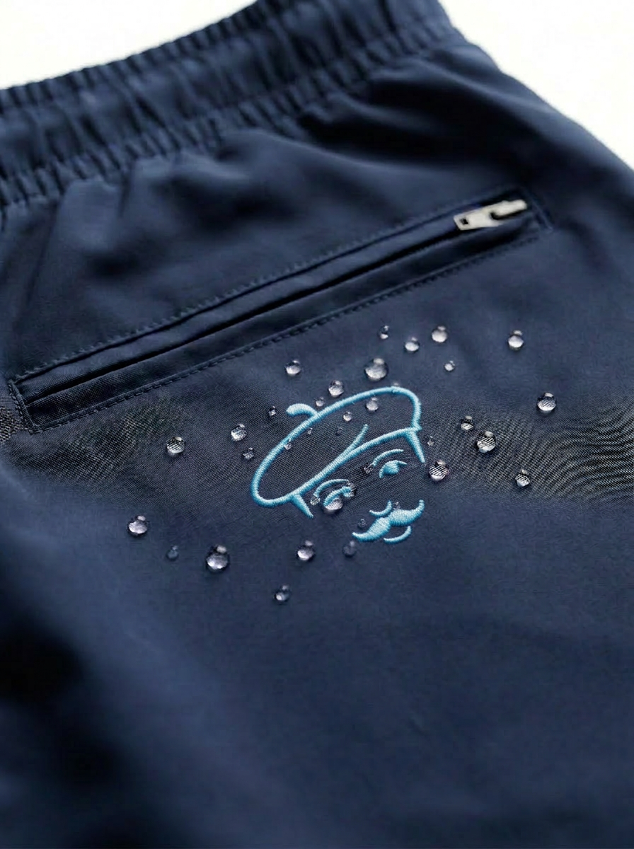 Maillot de Bain Navy "Clin d'œil"