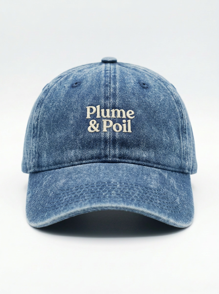 Casquette "Clin d'Œil" Bleue Jean