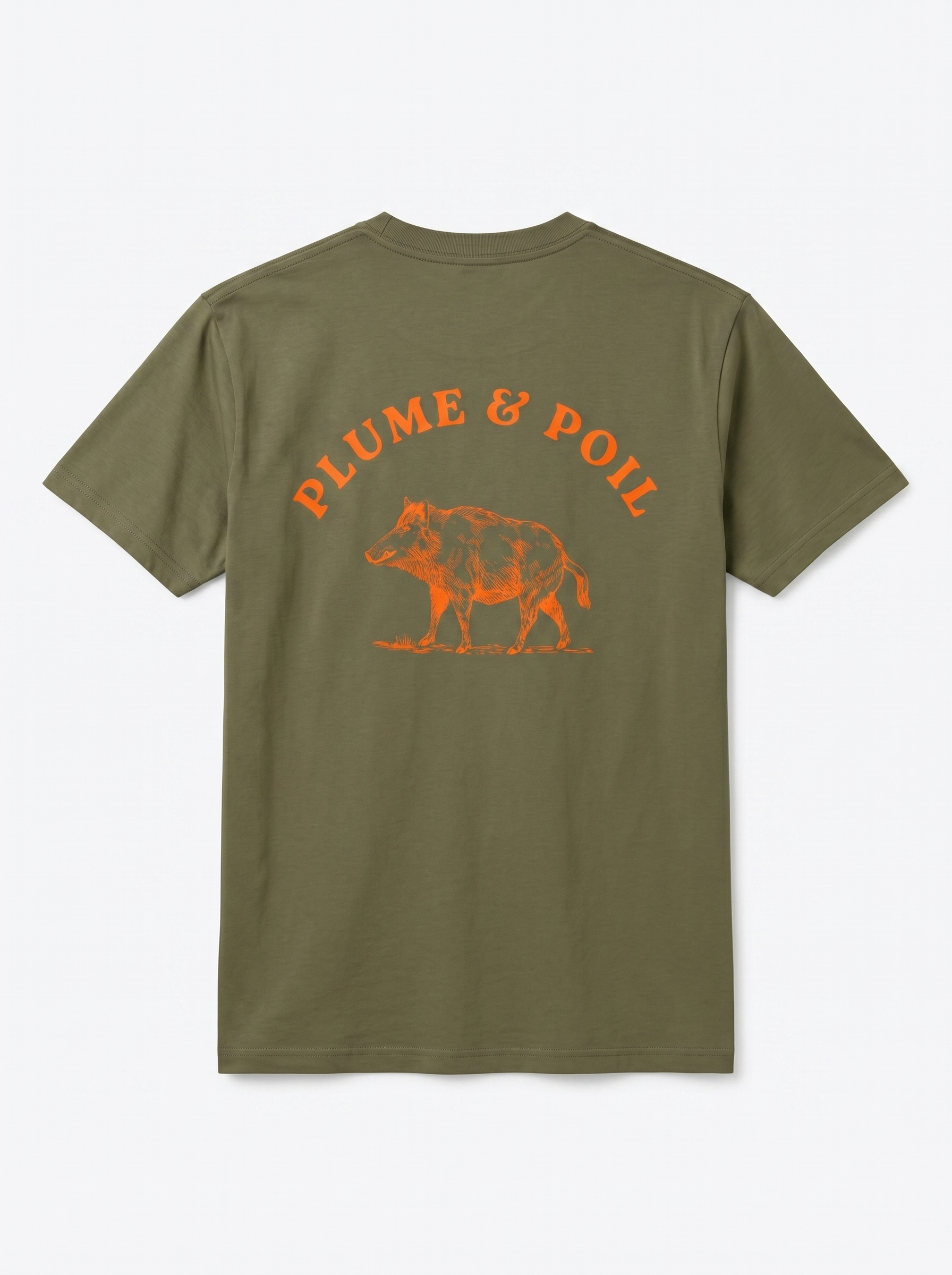 T-Shirt - Sanglier Kaki
