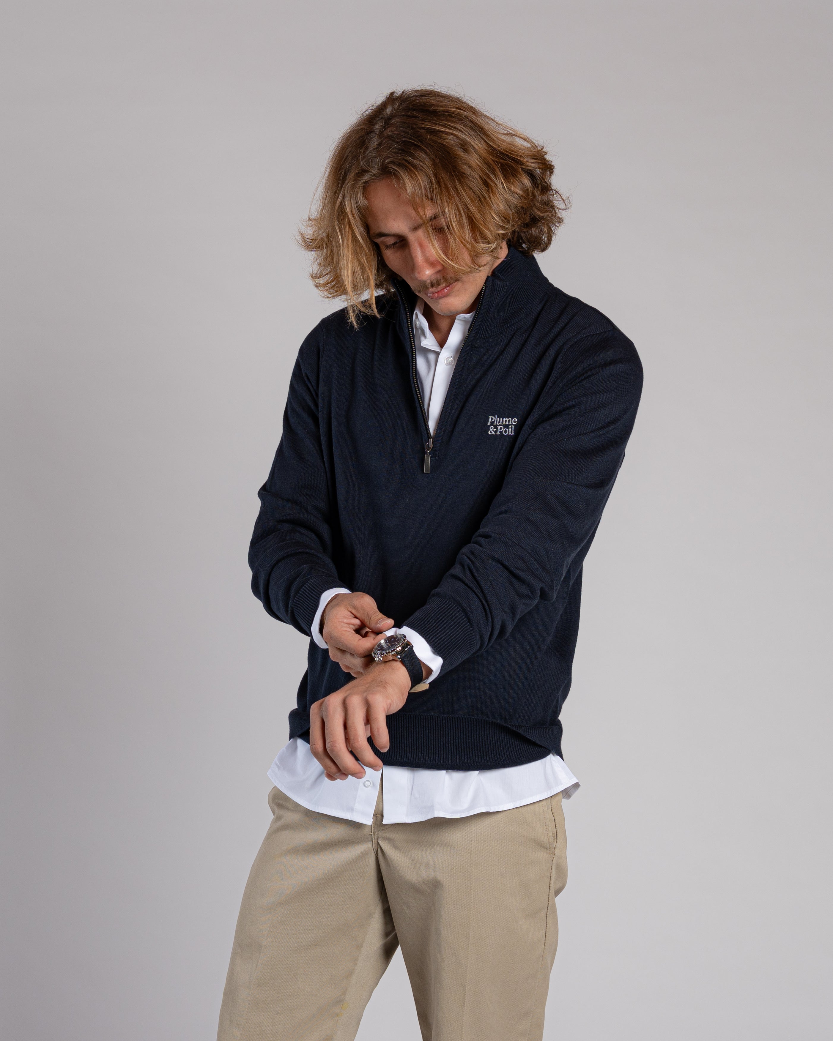Pull Camionneur - Navy